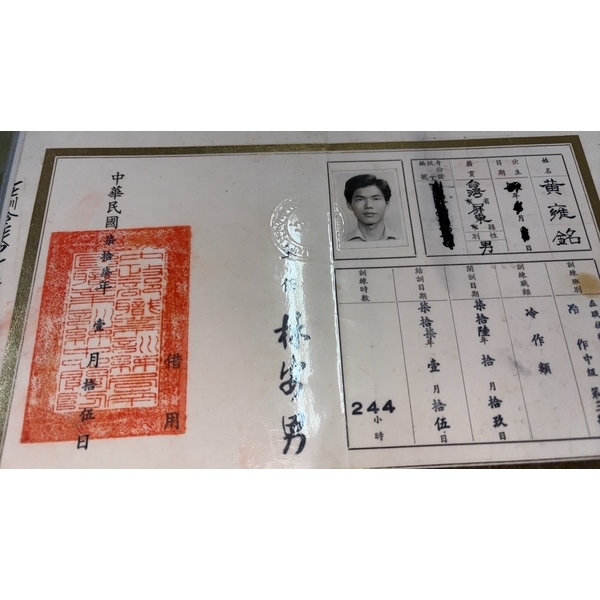 專業證書/技術證實績